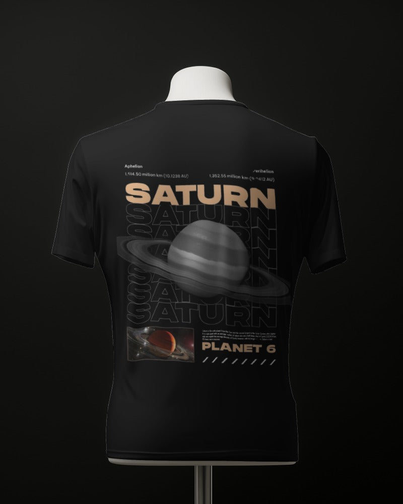 Unisex Short Sleeve T-Shirt: Saturn Unisex Short Sleeve T-Shirt: Saturn