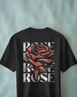 Unisex Short Sleeve T-Shirt: Distressed Rose