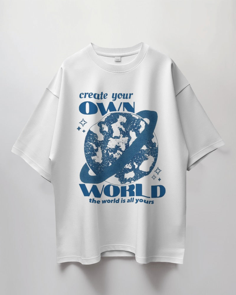 Unisex Short Sleeve T-Shirt: Create Your Own World Unisex Short Sleeve T-Shirt: Create Your Own World