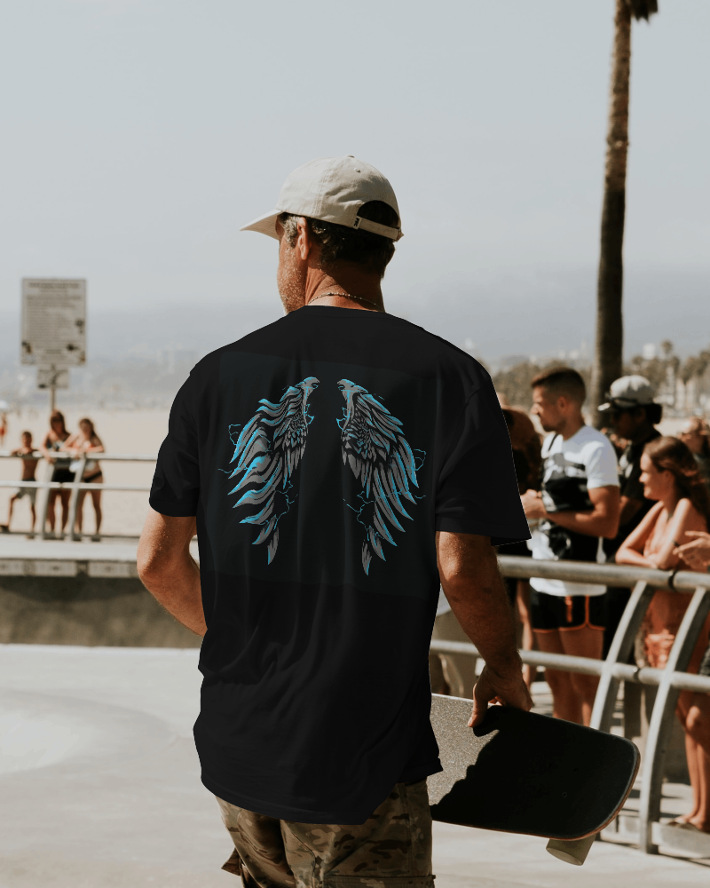 Unisex Short Sleeve T-Shirt: Eagle Wings Unisex Short Sleeve T-Shirt: Eagle Wings