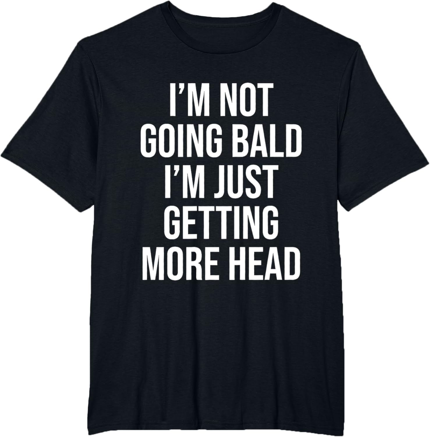 Unisex Short Sleeve T-shirt Bald