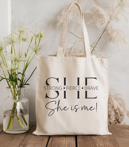 Canvas Tote Bag: strong