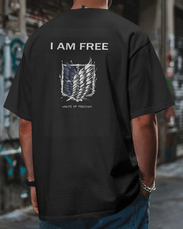 Unisex Short Sleeve T-Shirt: I AM FREE