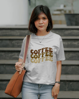 Unisex Short Sleeve T-Shirt: Coffee