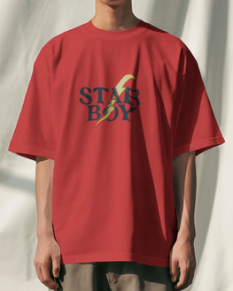 Male Short Sleeve T-shirt: StarBoy
