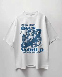 Unisex Short Sleeve T-Shirt: Create Your Own World