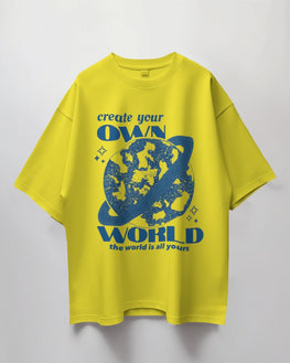 Unisex Short Sleeve T-Shirt: Create Your Own World