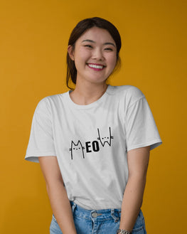 Unisex Short Sleeve T-Shirt: Meow