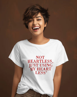 Unisex Short Sleeve T-Shirt: Not Heartless