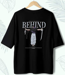 Unisex Short Sleeve T-shirt: Behind Anime