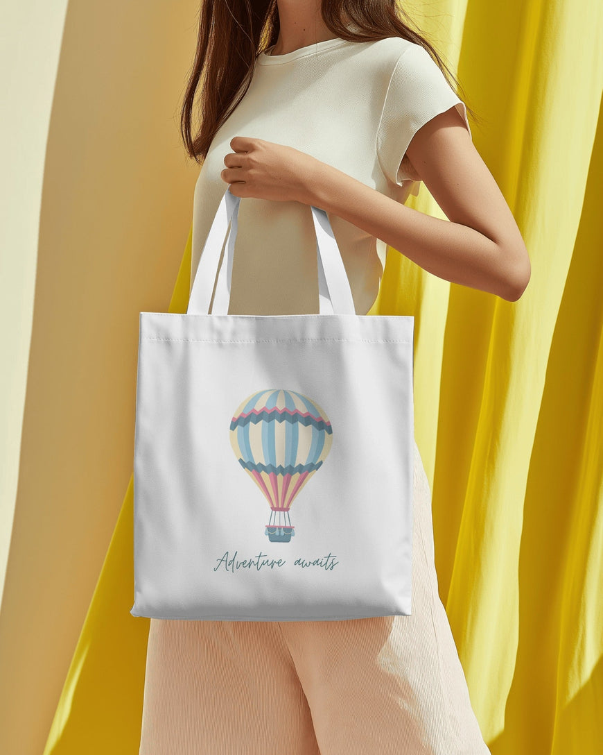 Canvas Tote Bag: Adventure