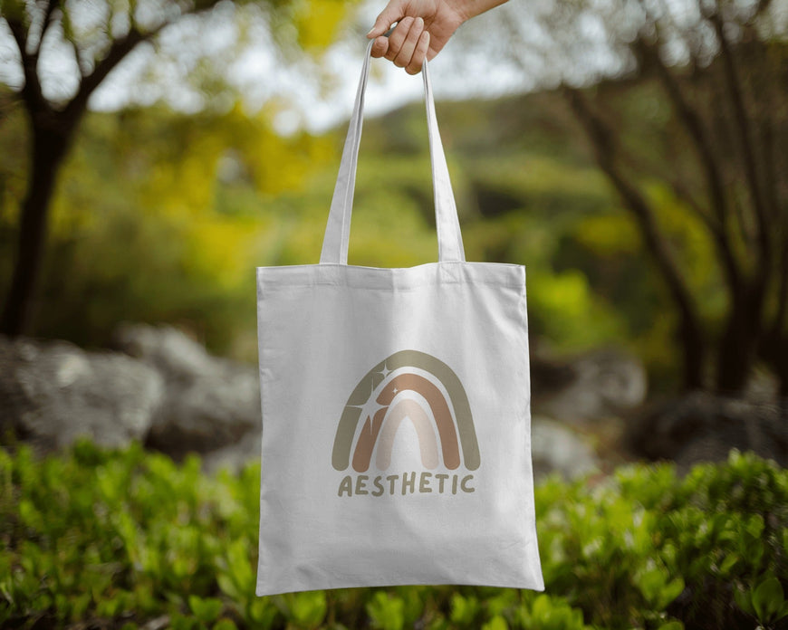 Canvas Tote Bag: Aesthetic
