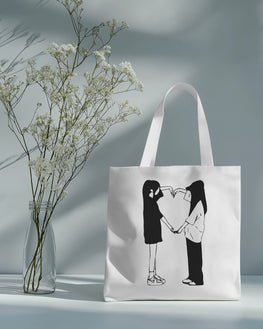 Canvas Tote Bag: GIRLS